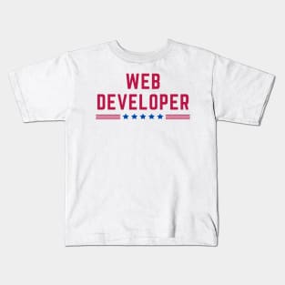 American Web Developer Kids T-Shirt